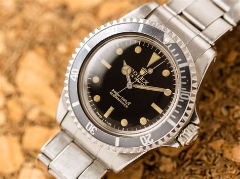 vintage Rolex 5513 gilt dial